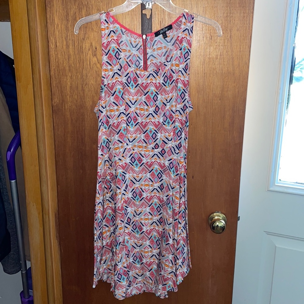 Aztec printed dress